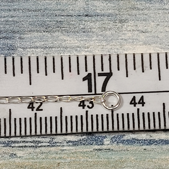 925 Butterfly two layers Necklace. - Picture 9 of 12